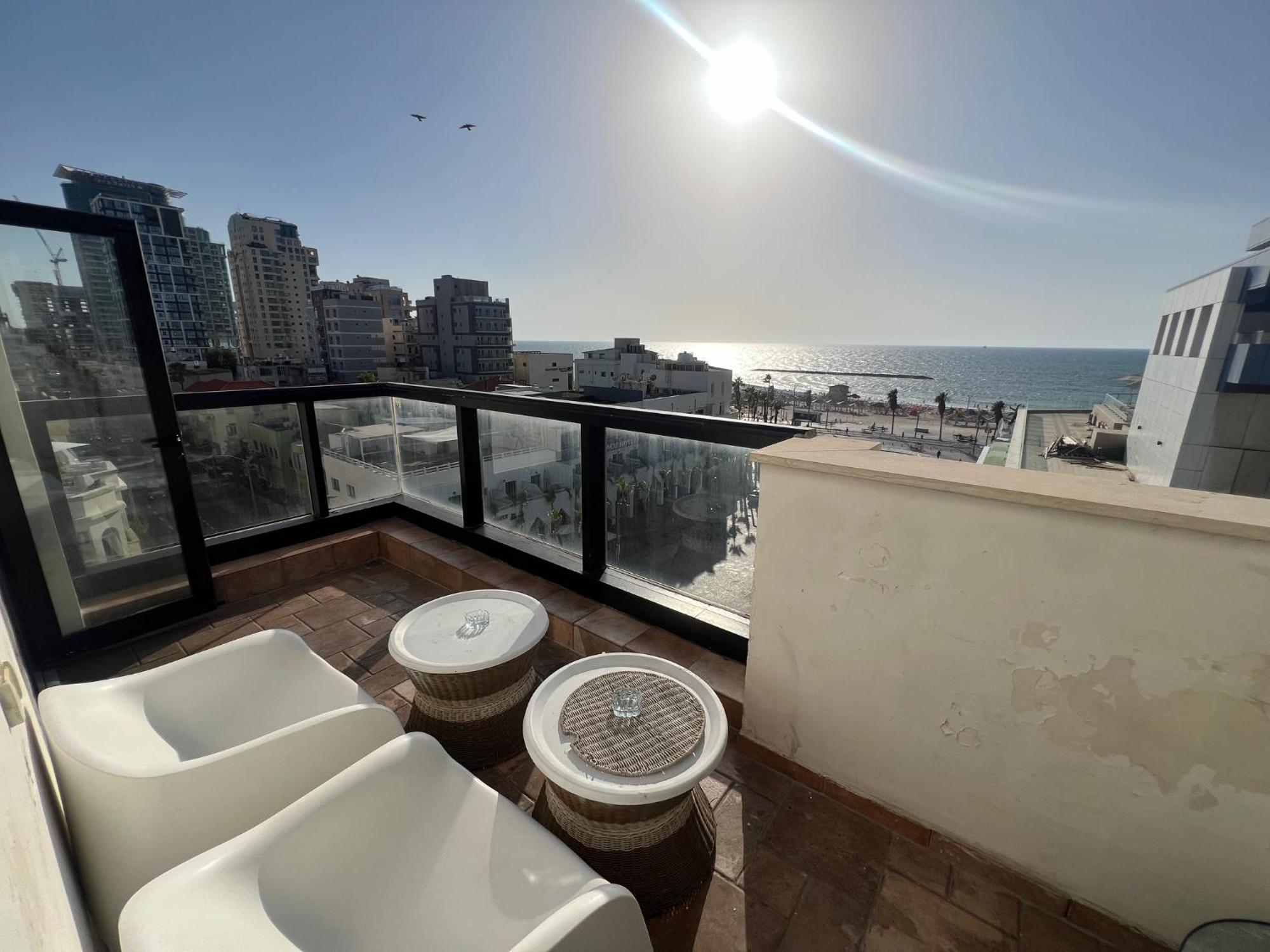 3Bedrooms Suite With Balcony And Shelter Yarkon15 Tel-Aviv Kültér fotó